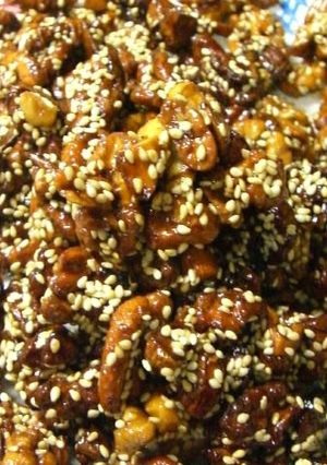 中国のお節料理　胡桃の飴がけ　-レシピのメイン写真