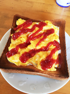 簡単☆エッグトーストw-レシピのメイン写真