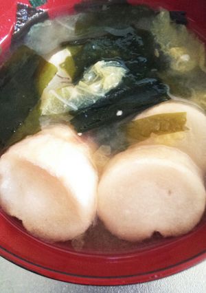 白菜とおふの味噌汁-レシピのメイン写真