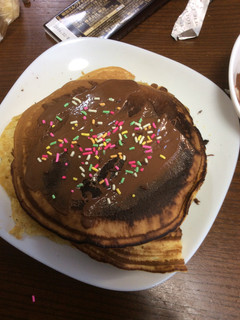 簡単ホットケーキ☆デコ-レシピのメイン写真