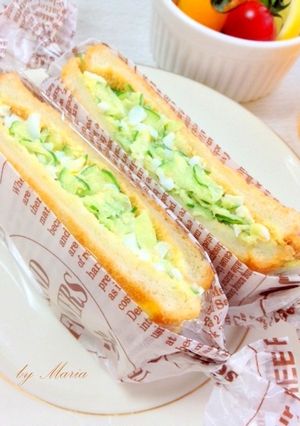 卵ときゅうりのサンドイッチ-レシピのメイン写真