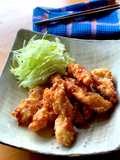 *ささみの胡麻にんにく醤油から揚げ*