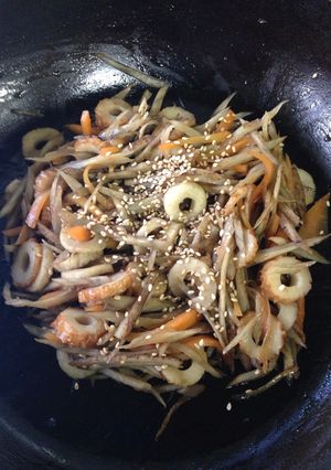 おとうの好きなキンピラ-レシピのメイン写真