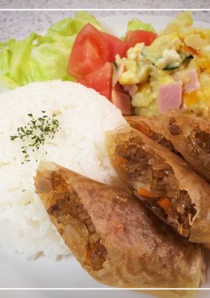 春巻き❁中の具はいろいろ使えるぅ〜♪-レシピのメイン写真