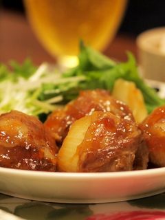 新玉の豚肉巻き トロトロあんかけ-レシピのメイン写真