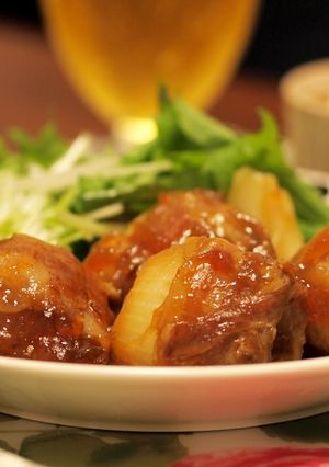 新玉の豚肉巻き トロトロあんかけ-レシピのメイン写真