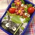 簡単♪となりのトトロ キャラ弁 海苔弁