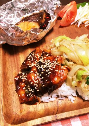 鶏胸肉のネギみそ焼き-レシピのメイン写真