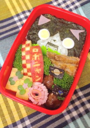 キャラ弁✴︎ロボニャン 海苔弁-レシピのメイン写真