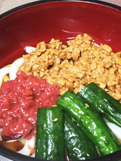 夏バテ解消簡単冷やしうどん-レシピのメイン写真
