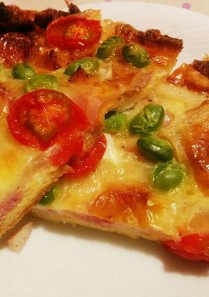 クロワッサンで！簡単キッシュ♥-レシピのメイン写真