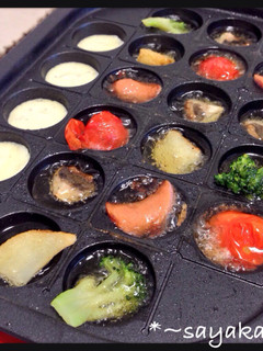 簡単美味しい!たこ焼き器アヒージョ-レシピのメイン写真