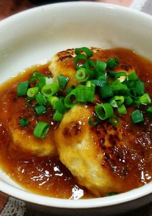 ふわふわ豆腐ハンバーグのおろしあん-レシピのメイン写真