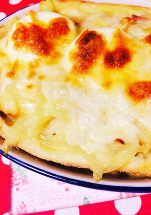 簡単！コーンスープのパン耳グラタン☆-レシピのメイン写真