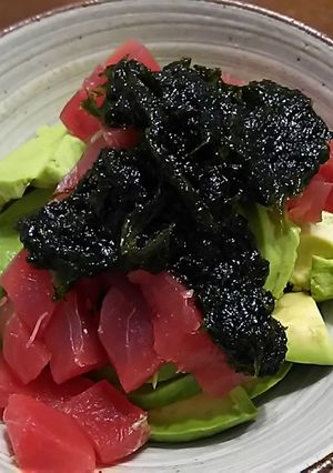 美味しくてビックリ！アボガドマグロ海苔-レシピのメイン写真