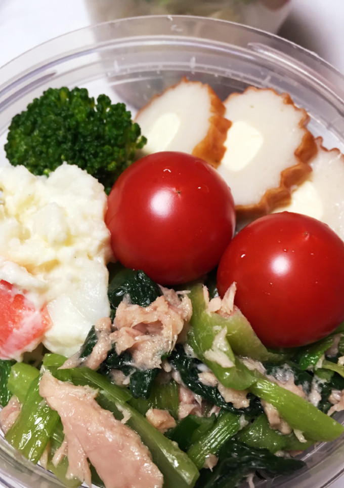 お弁当のジャーサラダ（ちょい和風）-レシピのメイン写真