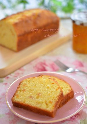 初夏に☆甘夏パウンドケーキ♫-レシピのメイン写真