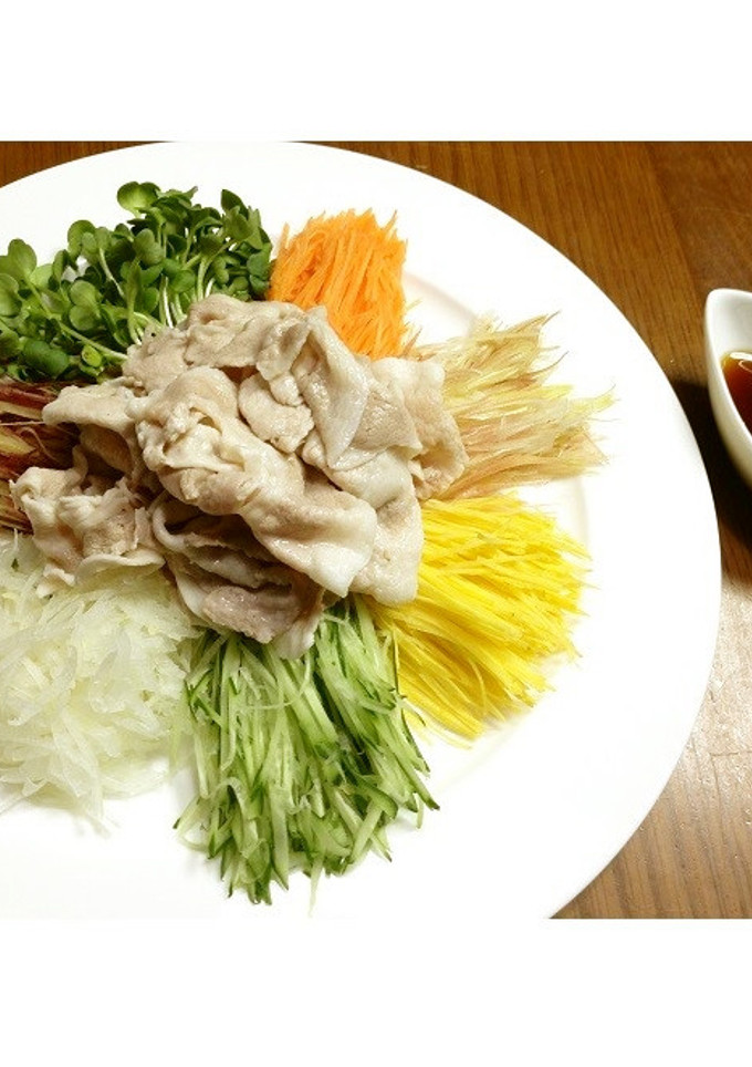 彩り野菜のしっとり冷しゃぶ-レシピのメイン写真