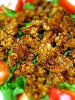 中華屋の豚天風♪簡単!豚こまの竜田揚げ-レシピのメイン写真
