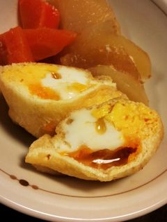 卵の巾着煮-レシピのメイン写真