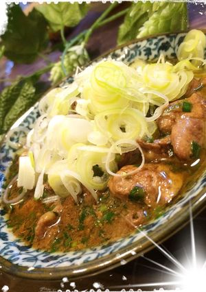 焼き鳥のタレでレバニラ揚げ焼き-レシピのメイン写真