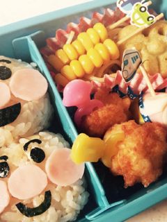 簡単キャラ弁☆アンパンマン☆-レシピのメイン写真