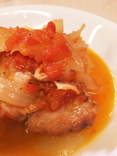 鶏肉のトマト煮-レシピのメイン写真