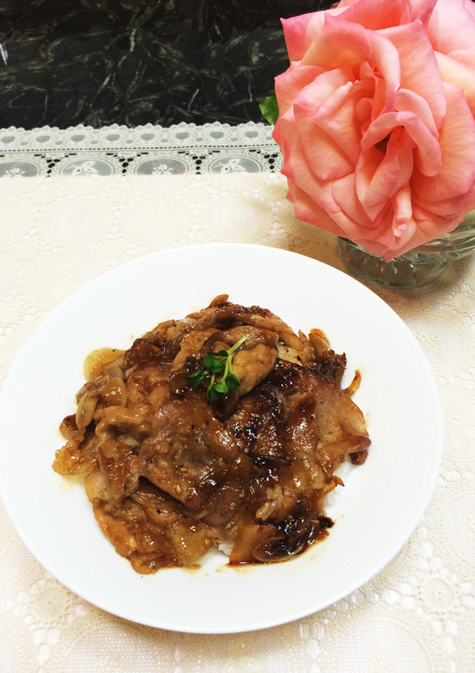 ちゃちゃっと♡豚丼-レシピのメイン写真