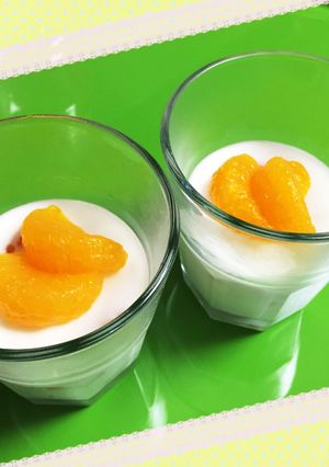 生クリームババロア-レシピのメイン写真