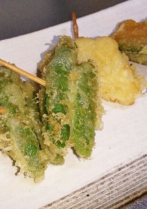 スナップえんどうのカラッと一口天ぷら-レシピのメイン写真