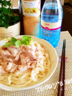 冷しゃぶうどん-レシピのメイン写真
