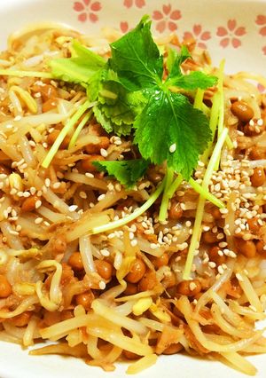 もやしの納豆炒め☆-レシピのメイン写真