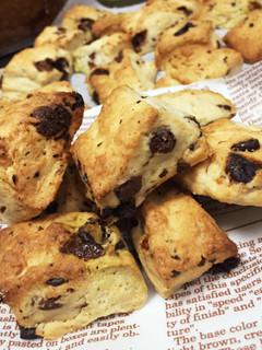 バター不使用☆チョコチップスコーン-レシピのメイン写真