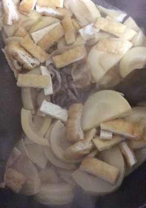 すぐ作れる 筍と油揚げの煮物-レシピのメイン写真