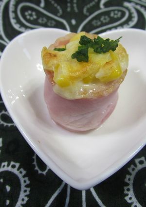 お弁当に♪ベーコン巻き②コーンプチトマト-レシピのメイン写真