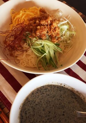 ★黒ゴマ坦々風〜冷やし麺★-レシピのメイン写真