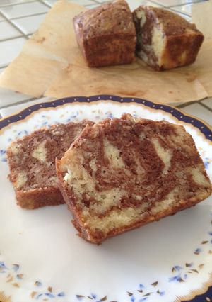 パウンドケーキ(マーブル)-レシピのメイン写真