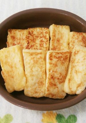 離乳食後期☆ふわふわフレンチトースト-レシピのメイン写真