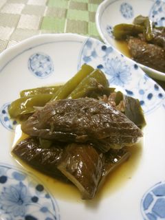 昆布おかか入り茄子とピーマンの炒め煮-レシピのメイン写真