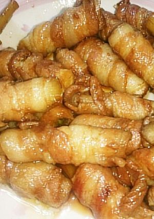 子供と一緒に♪ごぼう&ネギの肉巻き!-レシピのメイン写真