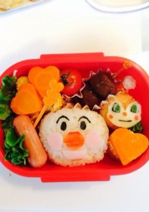 アンパンマンとドキンちゃん-レシピのメイン写真