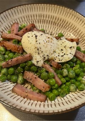 シャウブロックでサイゼ風青豆温サラダ-レシピのメイン写真