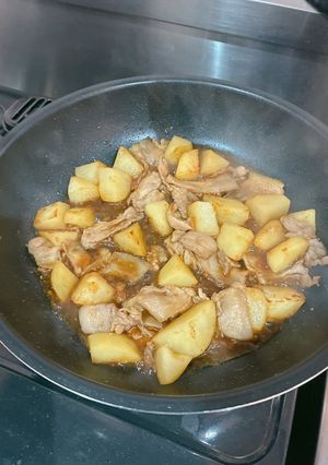 じゃがいもと豚肉。-レシピのメイン写真