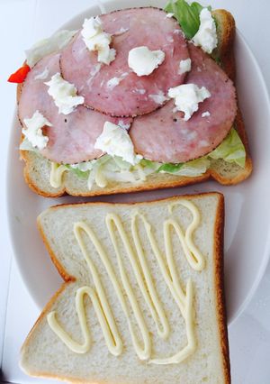 ハチミツ♡美味しいサンドウィッチ-レシピのメイン写真