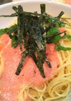 ★簡単★明太子スパゲティー！-レシピのメイン写真