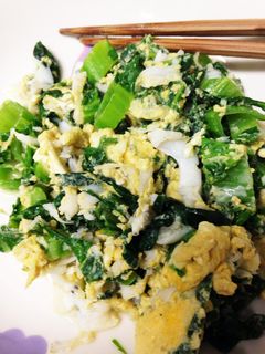 高菜の卵とじ-レシピのメイン写真