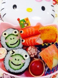 鯉のぼりとかえる弁当…♩-レシピのメイン写真