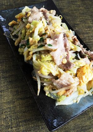 節約！キャベツともやしと豚肉！中華炒め-レシピのメイン写真