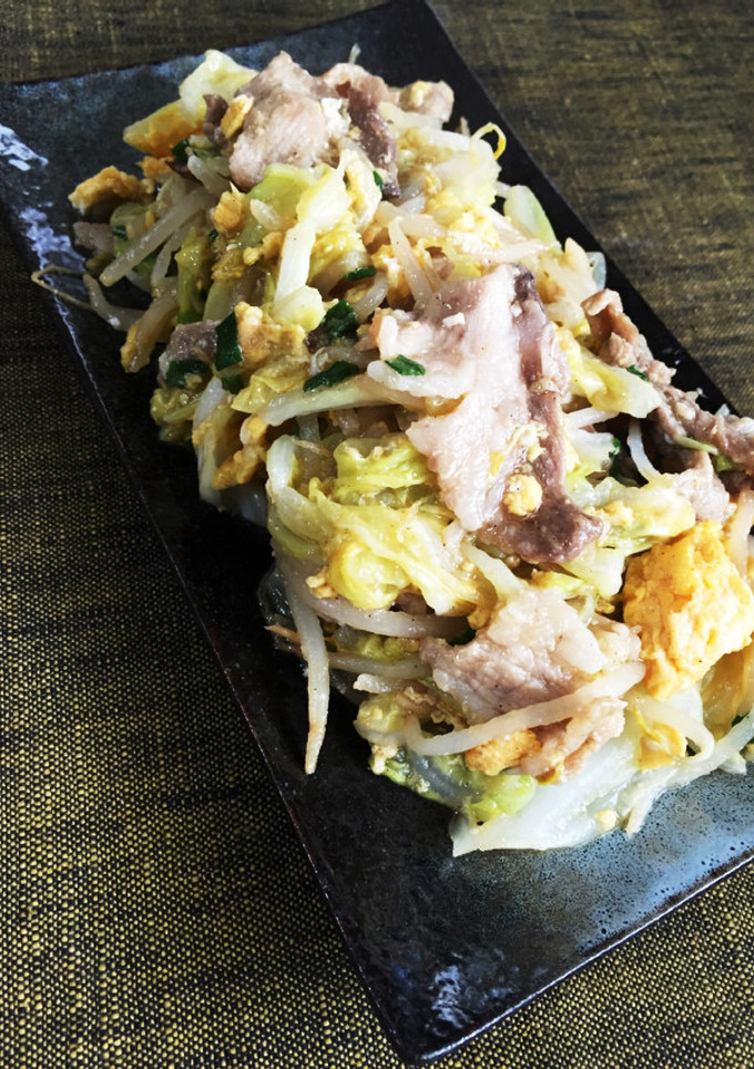 節約！キャベツともやしと豚肉！中華炒め-レシピのメイン写真