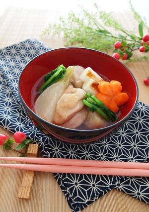 鶏肉とかぶの治部煮風 低GI-レシピのメイン写真
